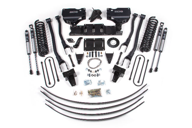BDS 2019-2024 Fits RAM 3500 8" 4-Link Diesel - Aal W/ 5" Block W/o Overload - 8 Bolt T-case - FOX 1730FS