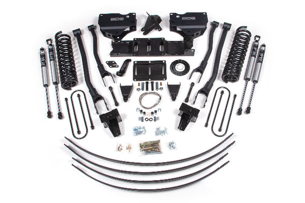 BDS 2019-2024 RAM 3500 8" 4-Link Diesel - Aal W/ 5" Block W/o Overload - 8 Bolt T-case - Fox 1730FS