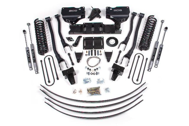 BDS 2019-2024 Fits RAM 3500 8" 4-Link Diesel - Aal W/ 5" Block W/o Overload - 8 Bolt T-case - NX2 1730H