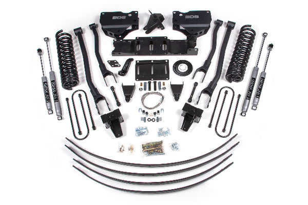 BDS 2019-2024 RAM 3500 8" 4-Link Diesel - Aal W/ 5" Block W/ Overload - 8 Bolt T-case - NX2 1731H