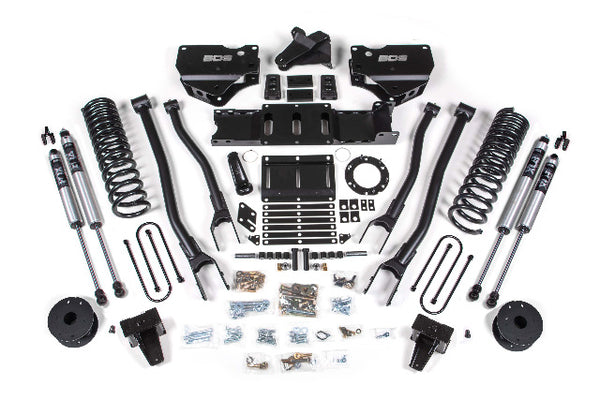 BDS 5.5 Inch Lift Kit W/ 4-Link RAM 3500 W/ Rear Air Ride 19-24 4WD Gas 1734FS