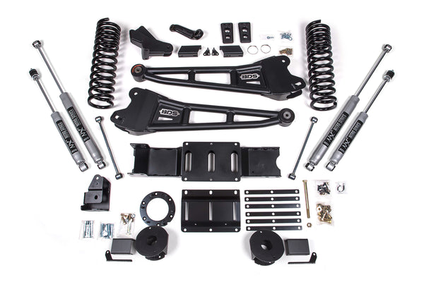 BDS 6 Inch Lift Kit W/ Radius Arm RAM 2500 W/ Rear Air Ride 19-24 4WD Diesel 1736H