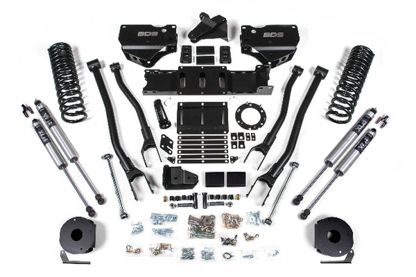 BDS 5.5 Inch Lift Kit W/ 4-Link RAM 2500 W/ Rear Air Ride 19-24 4WD Gas 1739FS