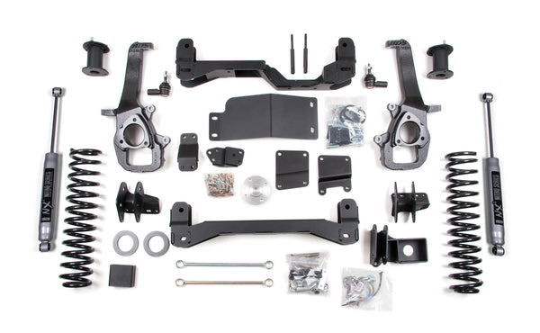 BDS 4 Inch Lift Kit, Fits Dodge RAM 1500 2012 4WD 1752H