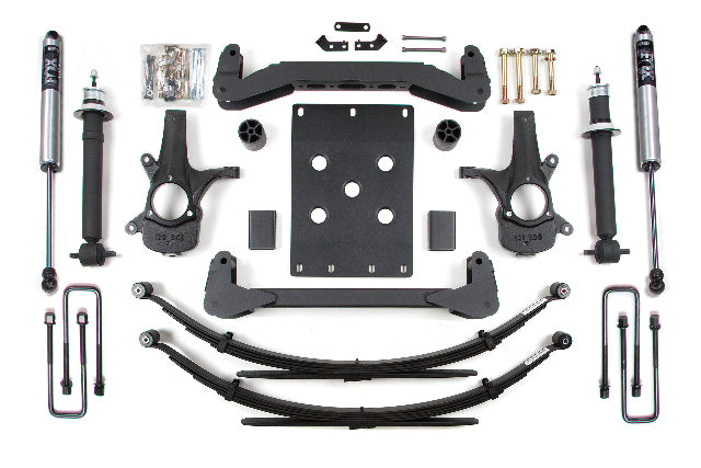 BDS 6 Inch Lift Kit, Fits Chevy Silverado Or GMC Sierra 1500 07-13 2WD 175FS