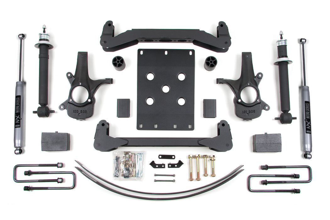 BDS BDS175H 6 Inch Lift Kit - Chevy Silverado or GMC Sierra 1500 (07-13) 2WD