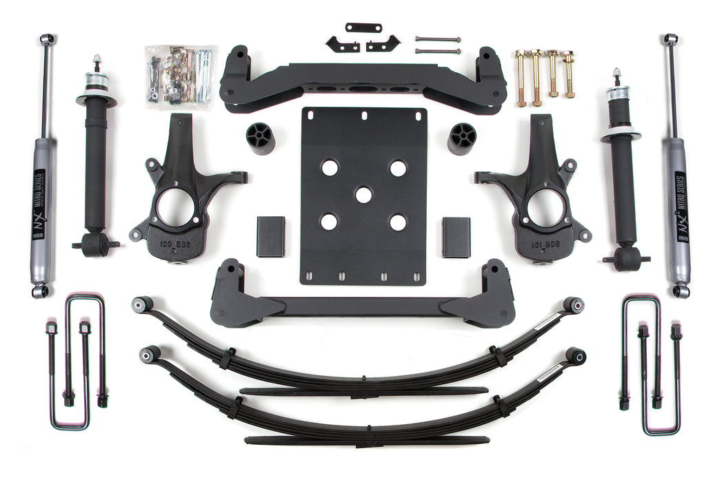 BDS BDS175H 6 Inch Lift Kit - Chevy Silverado or GMC Sierra 1500 (07-13) 2WD