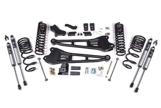 BDS 4 Inch Lift Kit W/ Radius Arm Fits RAM 2500 14-18 4WD Diesel 1762FS