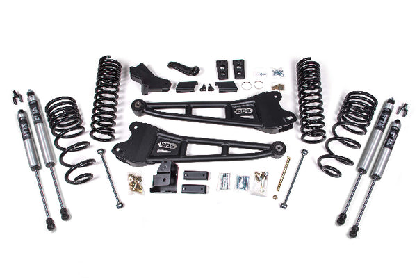 BDS 4 Inch Lift Kit W/ Radius Arm RAM 2500 14-18 4WD Diesel 1762FS