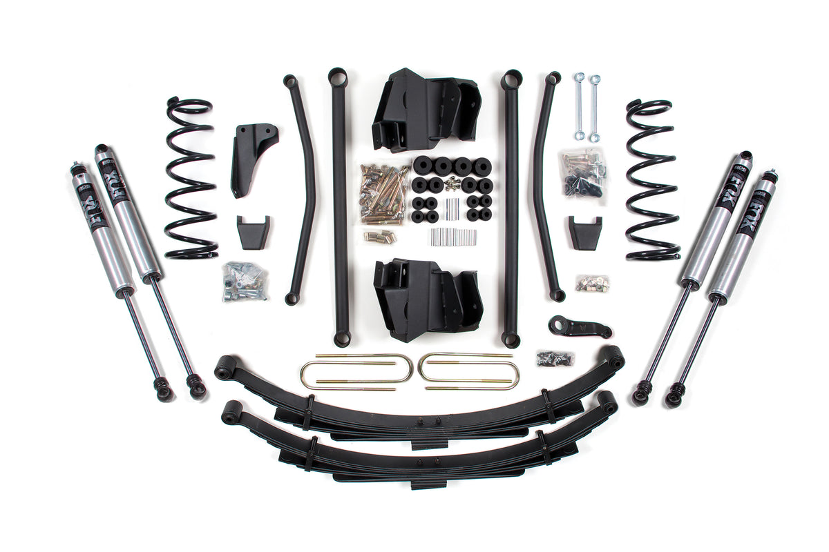 BDS 4 Inch Lift Kit Long Arm, Fits Dodge RAM 2500 Power Wagon 05-07 4WD Gas 1766FS