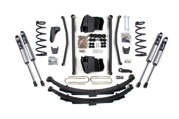 BDS 4 Inch Lift Kit Long Arm, Fits Dodge RAM 2500 Power Wagon 05-07 4WD Gas 1766FS