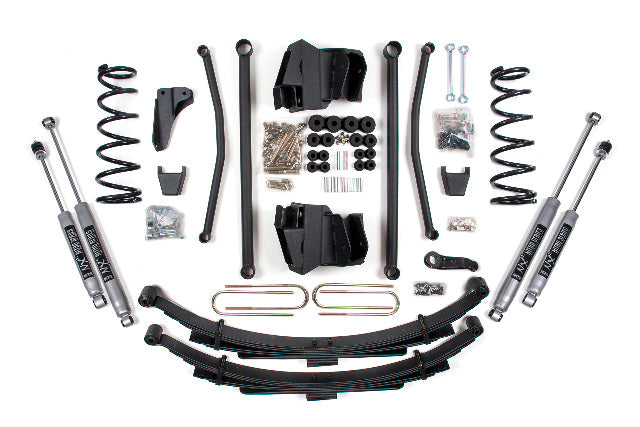 BDS 4 Inch Lift Kit Long Arm, Fits Dodge RAM 2500 Power Wagon 05-07 4WD Gas 1766H