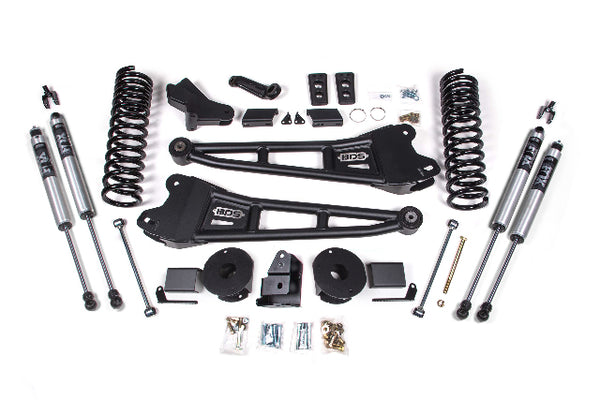 BDS 4 Inch Lift Kit W/ Radius Arm RAM 2500 W/ Rear Air Ride 14-18 4WD Diesel 1773FS