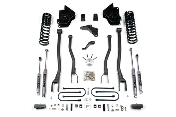 BDS 4 Inch Lift Kit W/ 4-Link RAM 3500 13-18 4WD Gas 1613FS