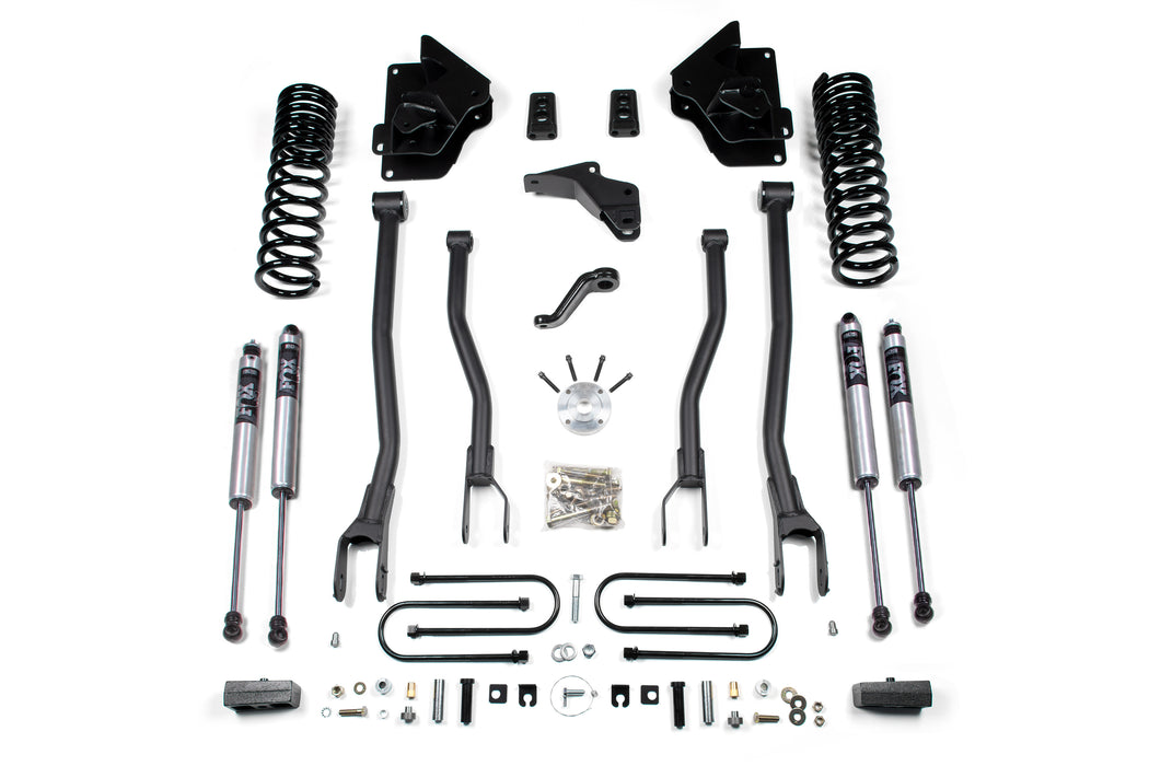 BDS BDS697FS 4 Inch Lift Kit w/ 4-Link Ram 3500 (13-18) 4WD Diesel