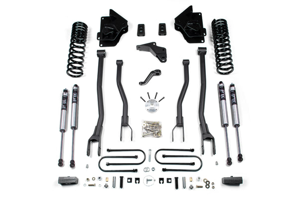 BDS 4 Inch Lift Kit W/ 4-Link RAM 3500 13-18 4WD Gas 1777FS
