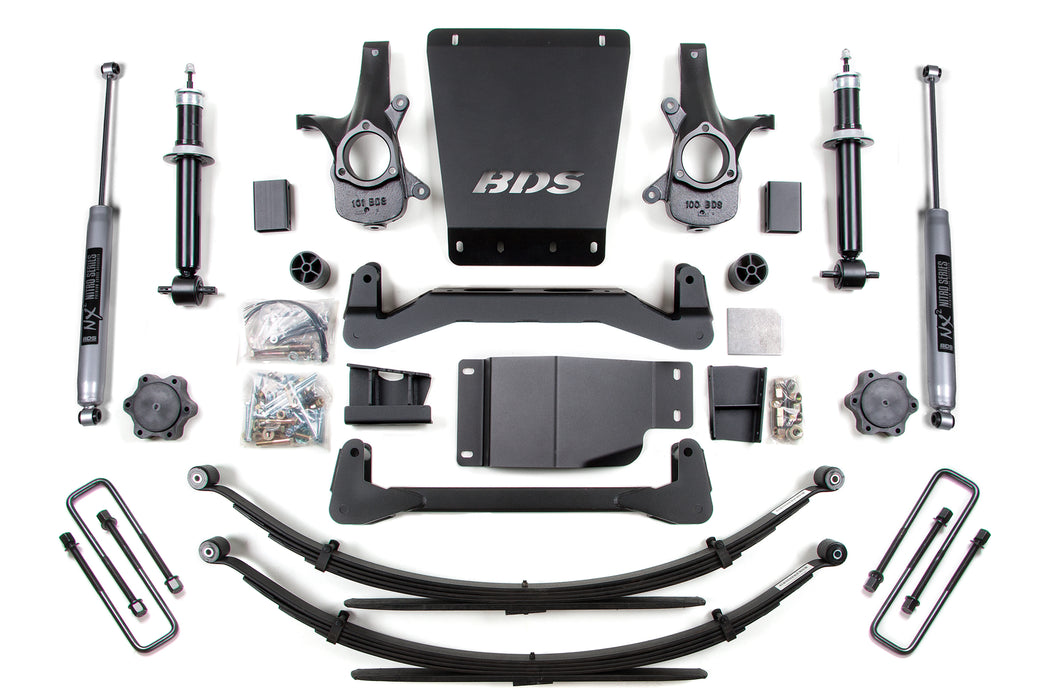 BDS BDS177H 6 Inch Lift Kit Chevy Silverado or fits gmc Sierra 1500 (07-13) 4WD