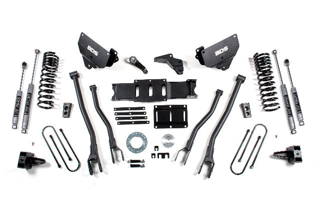 BDS 5.5 Inch Lift Kit W/ 4-Link Fits RAM 3500 13-18 4WD Gas 1608FS