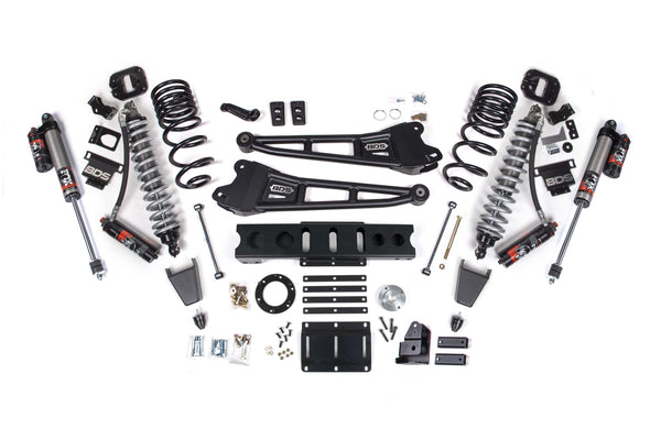 BDS 6 Inch Lift Kit W/ 4-Link Fox 2.5 Coil-over Conversion - Performance Elite RAM 3500 13-18 4WD Diesel 1782PES