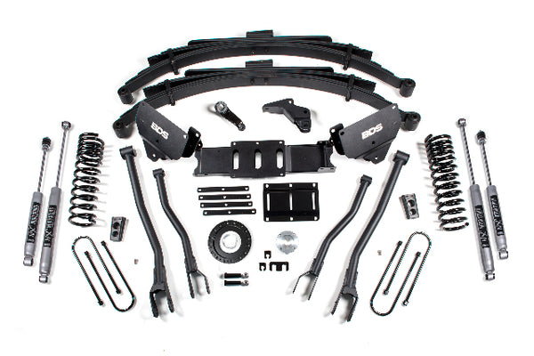 BDS 6 Inch Lift Kit W/ 4-Link Fits RAM 3500 13-18 4WD Diesel 1784H