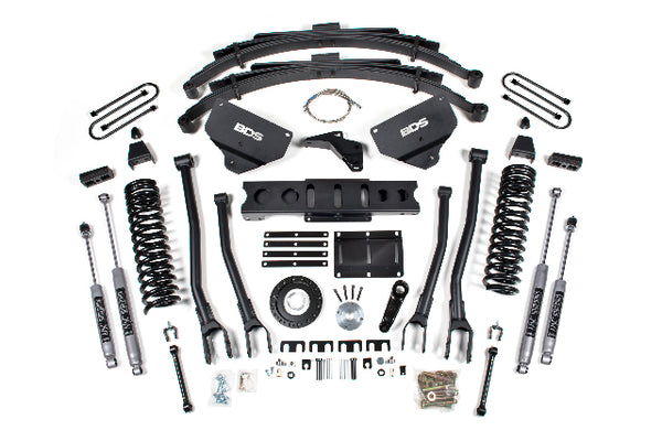 BDS 8 Inch Lift Kit W/ 4-Link RAM 3500 13-18 4WD Diesel 1790H