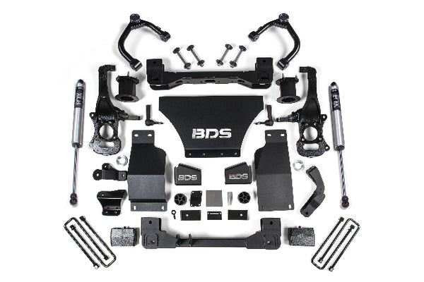 BDS 4 Inch Lift Kit, Fits Chevy Silverado Or GMC Sierra 1500 19-24 4WD Gas 1800FS