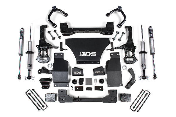 BDS 4 Inch Lift Kit, Fits Chevy Silverado Or GMC Sierra 1500 19-24 4WD Gas 1800FSR