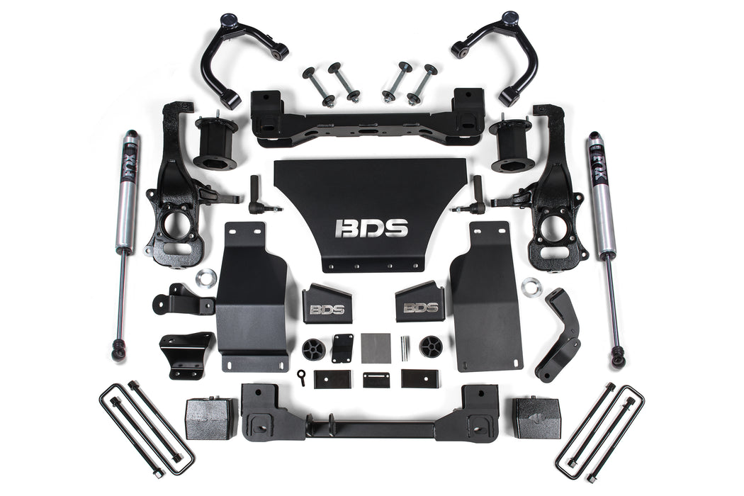 BDS BDS1801FS 6 Inch Lift Kit Chevy Silverado or GMC Sierra 1500 (19-24) 4WD Gas