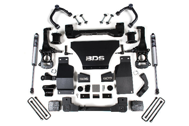 BDS 4 Inch Lift Kit Fits Chevy Trail Boss or Fits GMC AT4 1500 (19-24) 4WD Gas