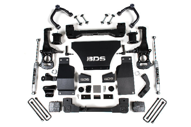 BDS 4 Inch Lift Kit, Fits Chevy Trail Boss Or GMC AT4 1500 19-24 4WD Gas 1805H