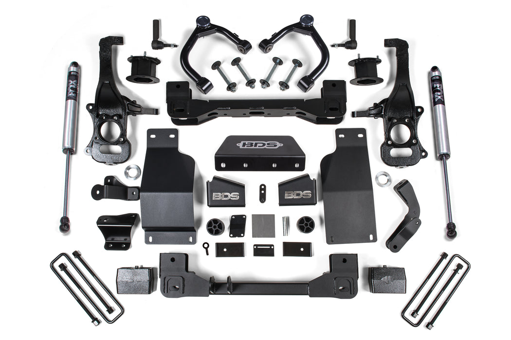 BDS BDS1807FS 4 Inch Lift Kit - Chevy Trail Boss or GMC AT4 1500 (20-24) 4WD - Diesel