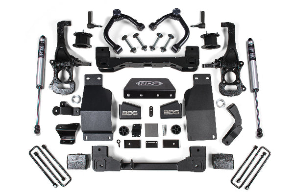 BDS 4 Inch Lift Kit, Fits Chevy Trail Boss Or GMC AT4 1500 20-24 4WD Diesel 1807FS