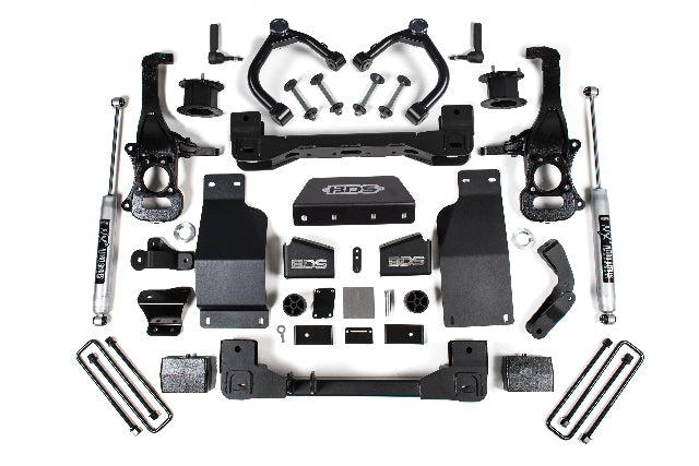 BDS 4 Inch Lift Kit Fits Chevy Trail Boss or Fits GMC AT4 1500 (20-24) 4WD Diesel
