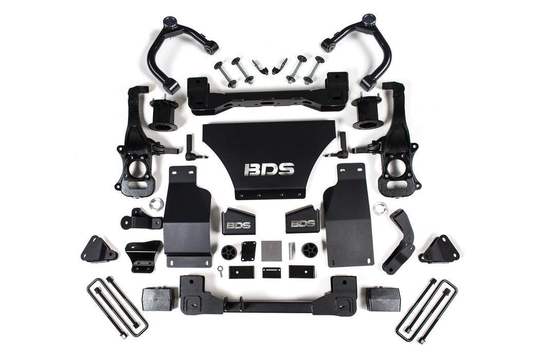 BDS BDS1808H 4 Inch Lift Kit Adaptive Ride Control Only Chevy Silverado High Country or fits gmc Denali 1500 (19-24) 4WD Gas