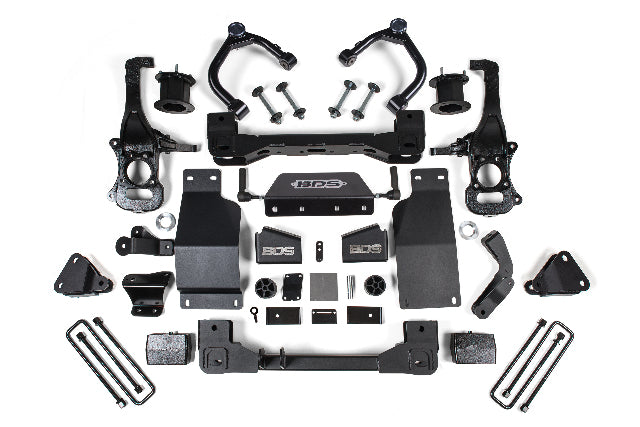 BDS 4 Inch Lift Kit Adaptive Ride Control Only Fits Chevy Silverado High Country or Fits GMC Denali 1500 (19-24) 4WD Diesel