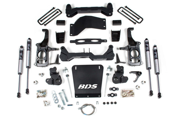 BDS 6.5 Inch Lift Kit Chevy Silverado Or GMC Sierra 2500HD/3500 11-19 2/4WD 1827FS
