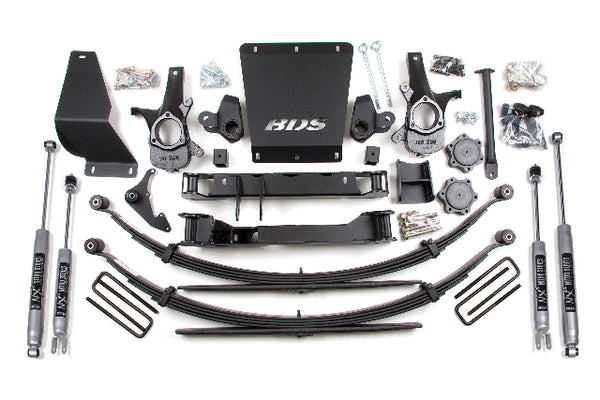 BDS 4.5 Inch Lift Kit, Fits Chevy Silverado Or GMC Sierra 1500 99-06 4WD 182H