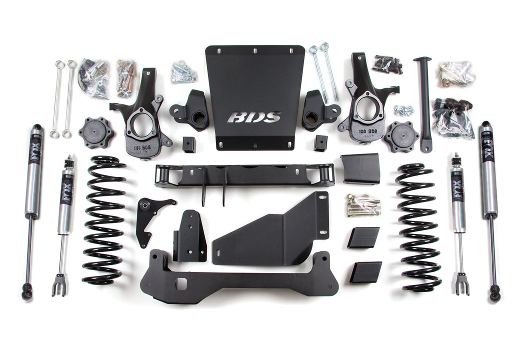 BDS BDS183FS 6 Inch Lift Kit - Chevy/GMC Avalanche- Surburban- Tahoe- or Yukon 1500 (00-06) 4WD