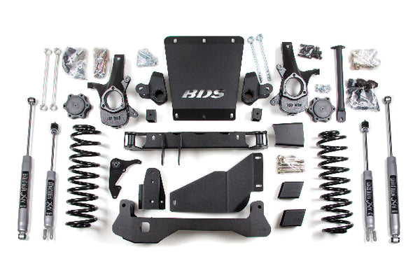 BDS 6 Inch Lift Kit, Fits Chevy/ GMC Avalanche, Surburban, Tahoe, Or Yukon 1500 00-06 4WD 183H