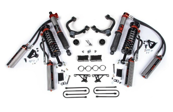 BDS 2025 Chevy/gmc 1500 4WD 3.0" Suspension Lift Kit, 2.5" Rear, Block - Fox 3.0 Frs C/o Front, Fox 3.0 Frs Rear 1857FRS