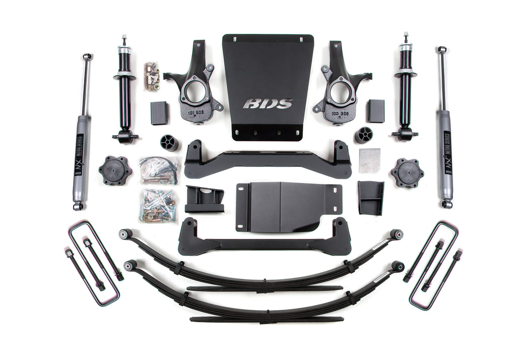 BDS BDS185H 4 Inch Lift Kit Chevy Silverado or fits gmc Sierra 1500 (07-13) 4WD