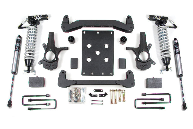 BDS 4 Inch Lift Kit 2.5 Coil-Over Fits Chevy Silverado or Fits GMC Sierra 1500 (07-13) 2WD