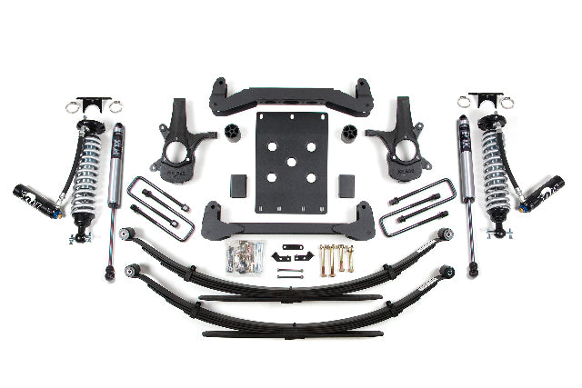BDS 4 Inch Lift Kit 2.5 Coil-over, Fits Chevy Silverado Or GMC Sierra 1500 07-13 2WD 187FDSC