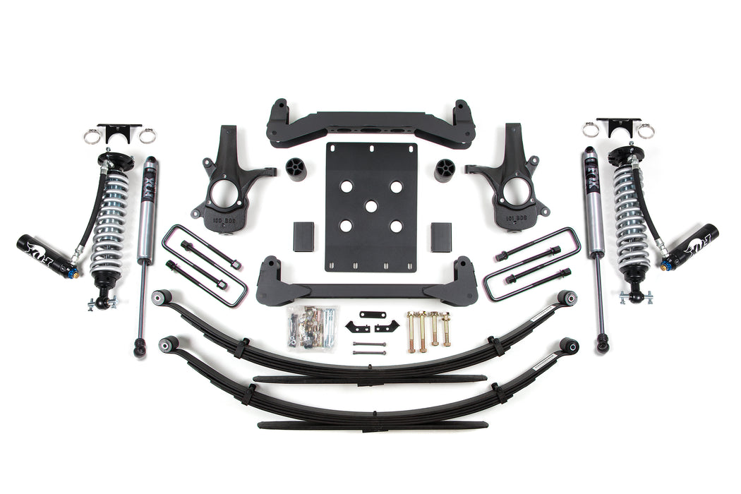 BDS BDS187FDSC 4 Inch Lift Kit FOX 2.5 Coil-Over Chevy Silverado or GMC Sierra 1500 (07-13) 2WD