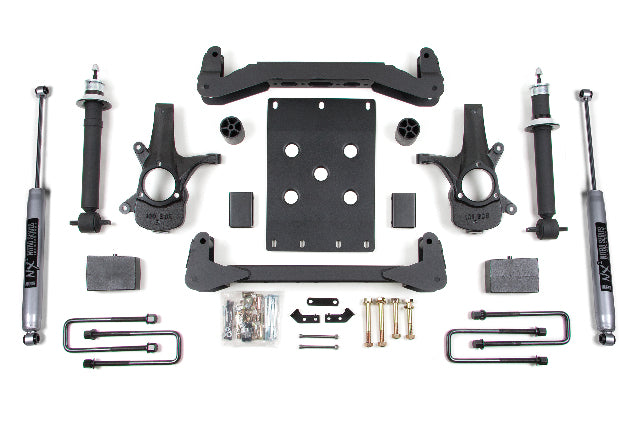 BDS 4 Inch Lift Kit Fits Chevy Silverado or Fits GMC Sierra 1500 (07-13) 2WD