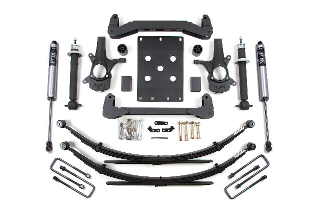 BDS 4 Inch Lift Kit, Fits Chevy Silverado Or GMC Sierra 1500 07-13 2WD 187FS