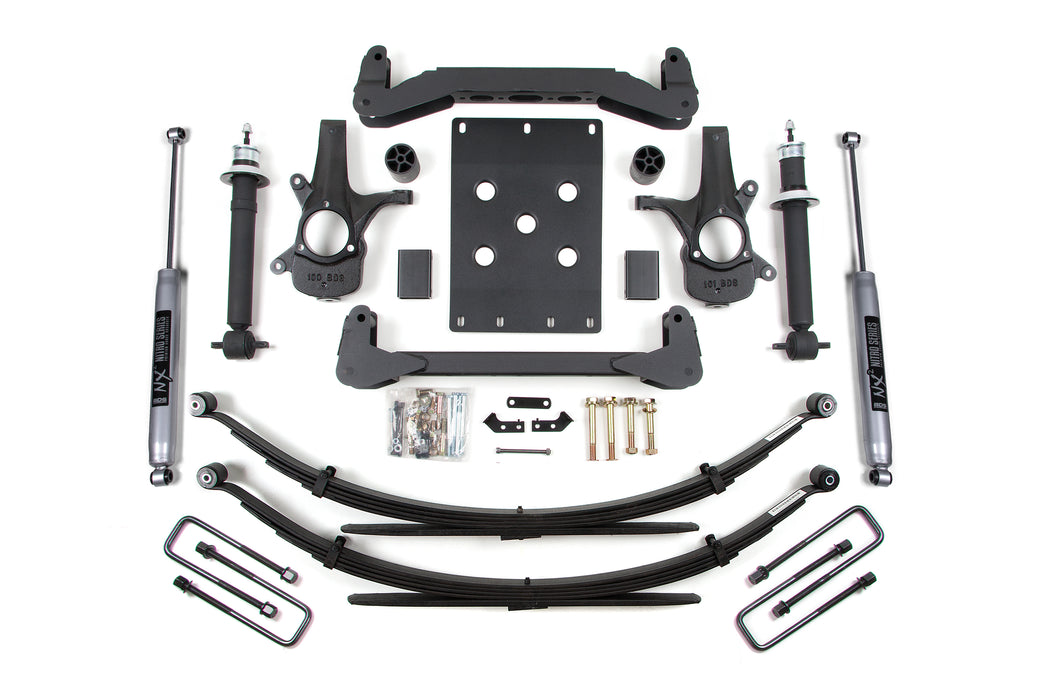 BDS BDS187H 4 Inch Lift Kit Chevy Silverado or fits gmc Sierra 1500 (07-13) 2WD