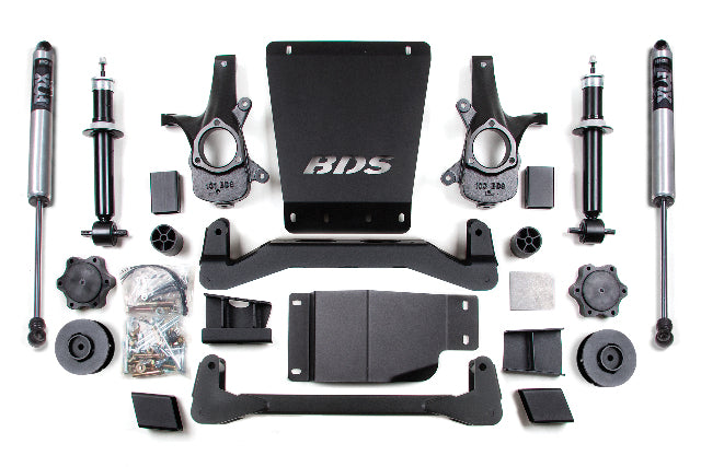 BDS 4 Inch Lift Kit, Fits Chevy/ GMC Avalanche, Surburban, Tahoe, Or Yukon 1500 07-14 4WD 188FS