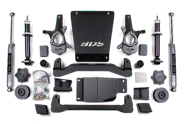 BDS 4 Inch Lift Kit, Fits Chevy/ GMC Avalanche, Surburban, Tahoe, Or Yukon 1500 07-14 4WD 900H