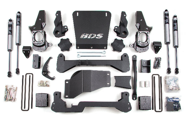 BDS 7 Inch Lift Kit, Fits 2007 Chevrolet Suburban 2500 189FS
